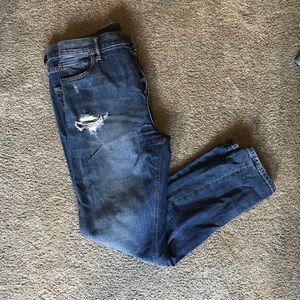 Express Vintage High Rise Skinny Jean